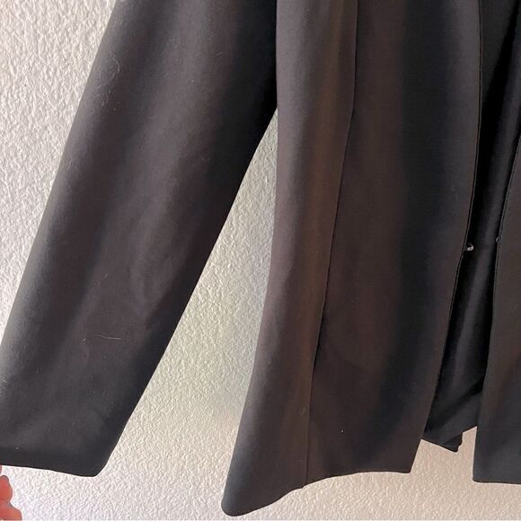 Krisa Revolve Blazer Womens Black Ponte Open & Hook Eye Closure Short Jacket XS - Picture 15 of 16